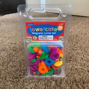 Lakeshore Magnetic Lowercase Letter Set Multicolor 48pc. Learning Word Building